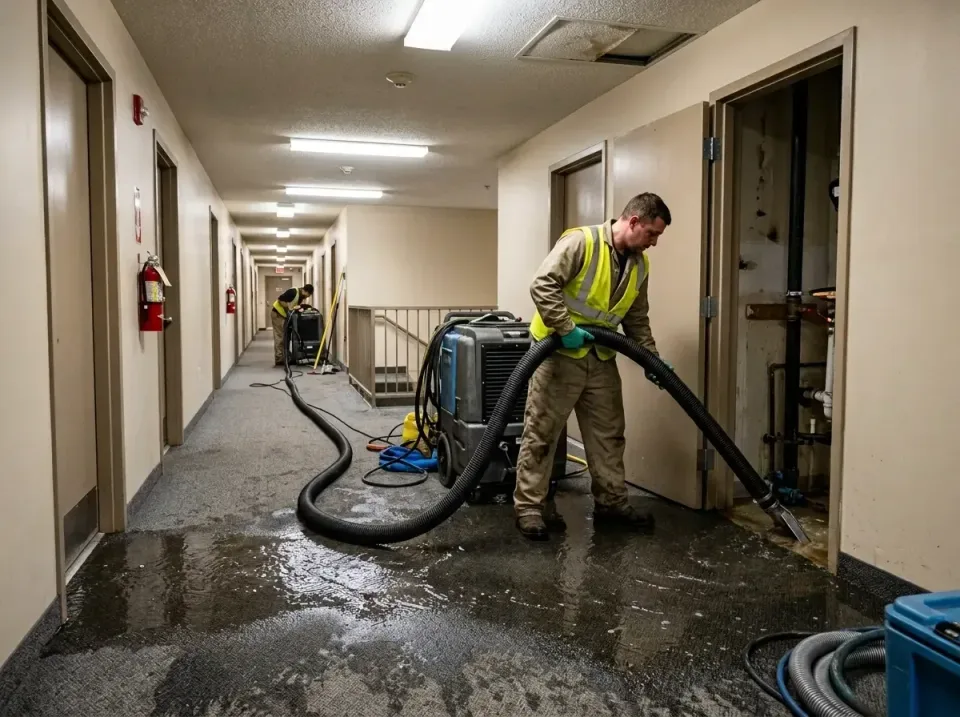multi-unit-apartment-hallway-f-005 — frequently asked questions, Emergency Burst Pipe Water Extraction & Removal in Arnold,…